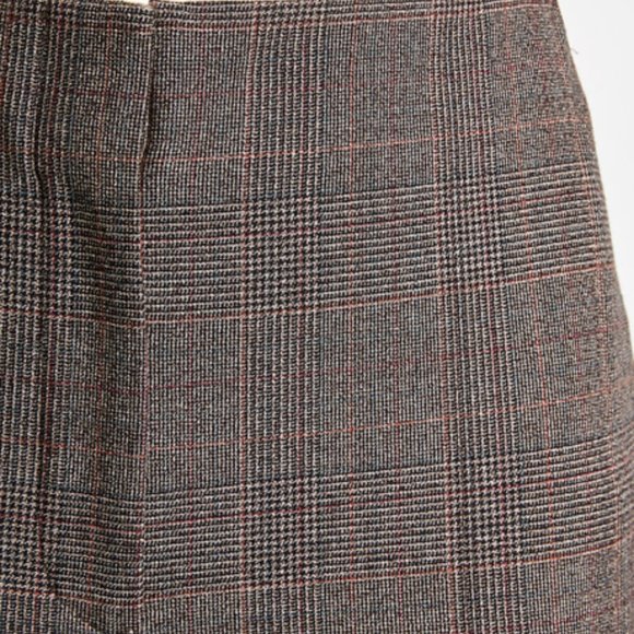 NWT LOFT Women's Plaid Slim Ankle Pants - Picture 3 of 3